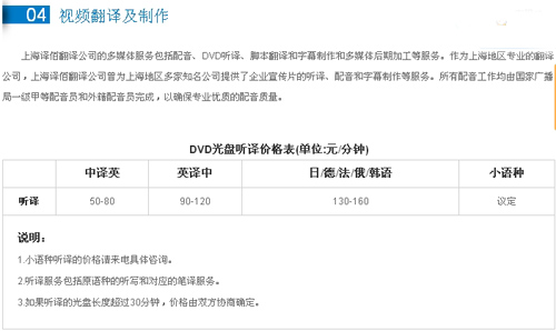 上海译佰翻译公司笔译，口译，听译，视频制作，同传设备租赁及同传价格