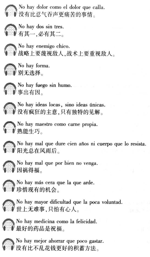 西班牙语口译用谚语2000句介绍