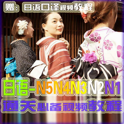 2020新版日语视频课程NIN2N3N4N5能力备考