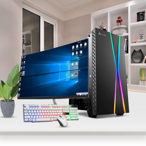 高配i7台式电脑主机整机i5办公 游戏型组装机台式