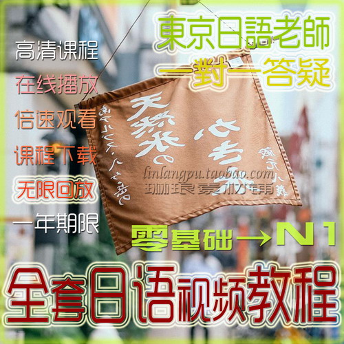 2020新全套零基础-N1通关 东京教师一对一指导