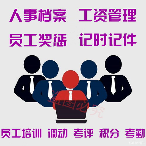 员工信息关系管理系统 人事档案工资管理软件