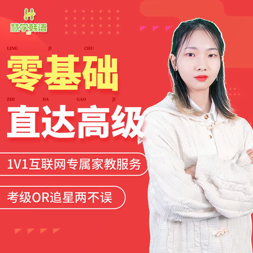 慧学 韩语考级家教式辅导 在线学习网课
