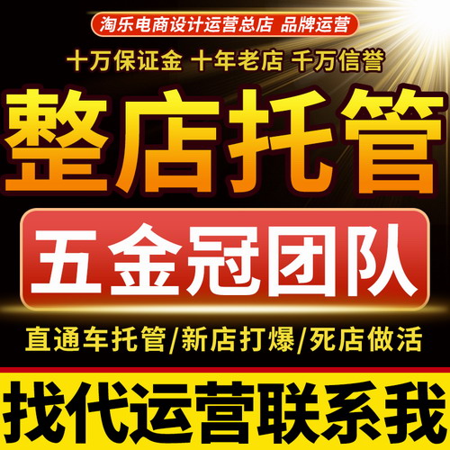 淘宝运营店铺托管 天猫店铺代营运