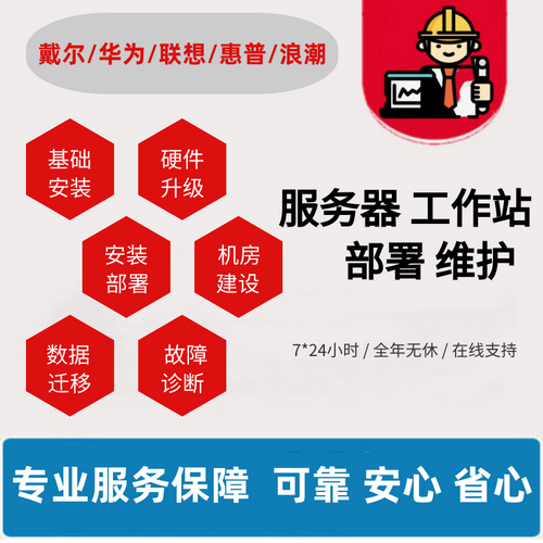服务器 ERP虚拟化安装 系统维护 上门部署