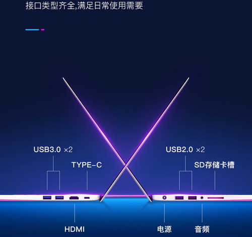 2021新款启源X5笔记本电脑 酷睿i5轻薄本 商务
