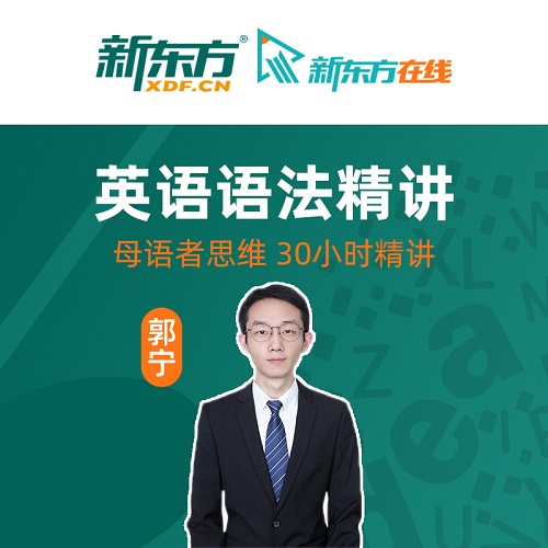 新东方英语语法网课 高中大学考研