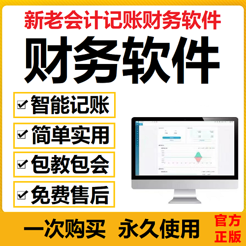 小企业会计财务软件 出纳做账报表