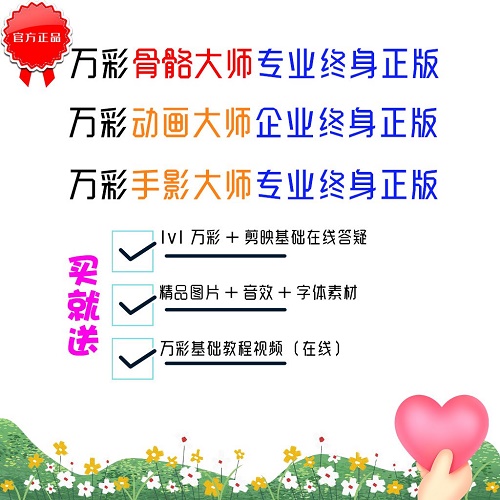 万彩动画大师vip 企业版官方永久正版软件