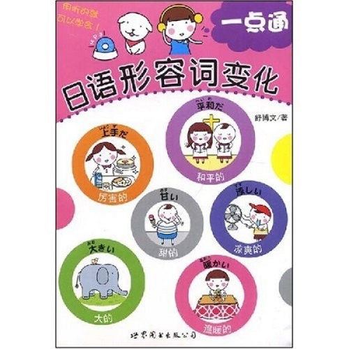 日语形容词变化一点通 (附赠CD光盘一张)