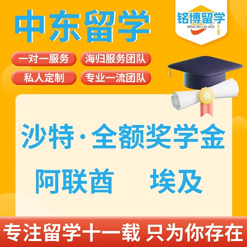 中东留学申请 全额奖学金留学咨询