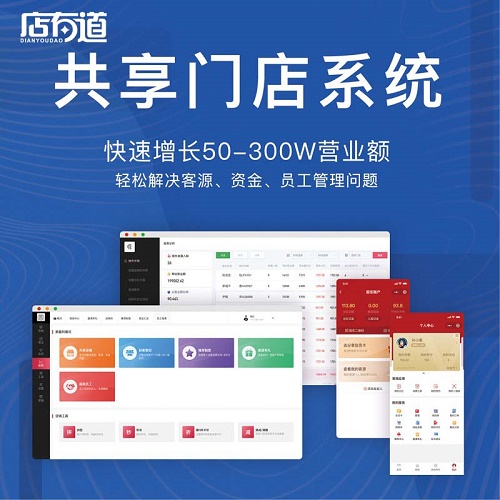 共享股东店铺门店分红系统 管理合伙人软件ai