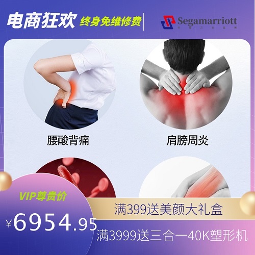 气动式冲击波理疗机仪器 骨科理疗腰部按摩仪