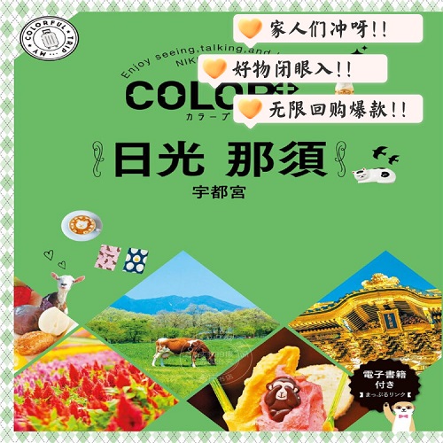 进口日文 旅游指南 日光 那須 宇都宮