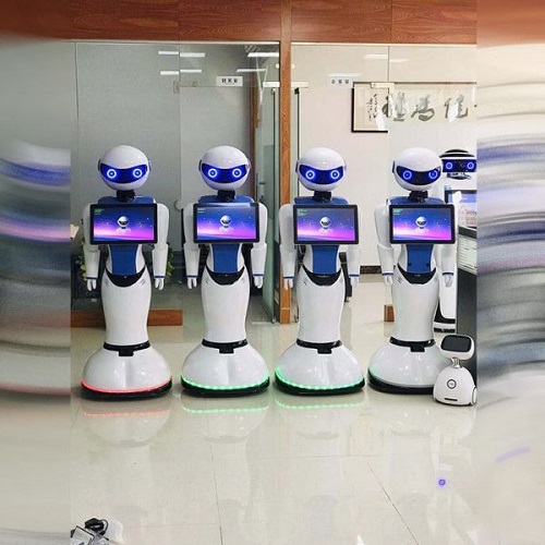 甄选迎宾机器人 导览讲解机器人 智能服务机器
