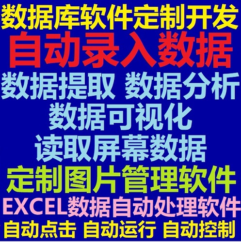 EXCEL数据自动处理软件 自动录入数据库软件