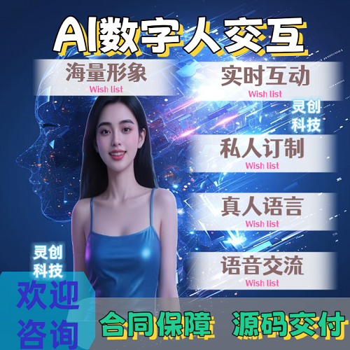 AI数字人 交互人机系统开发 人工智能定制