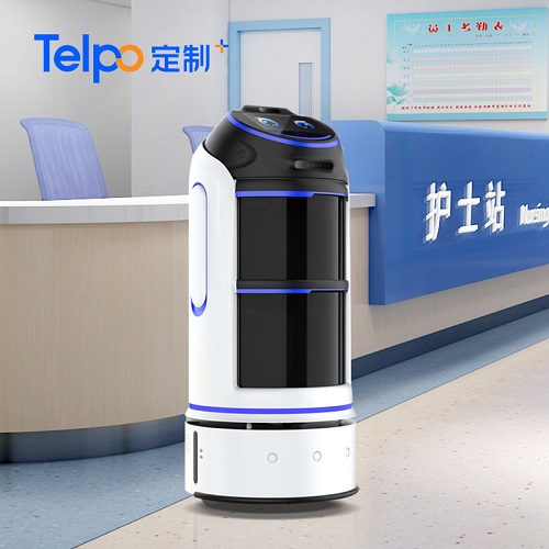 天波智能医院配送机器人R1 自助导航巡逻配送