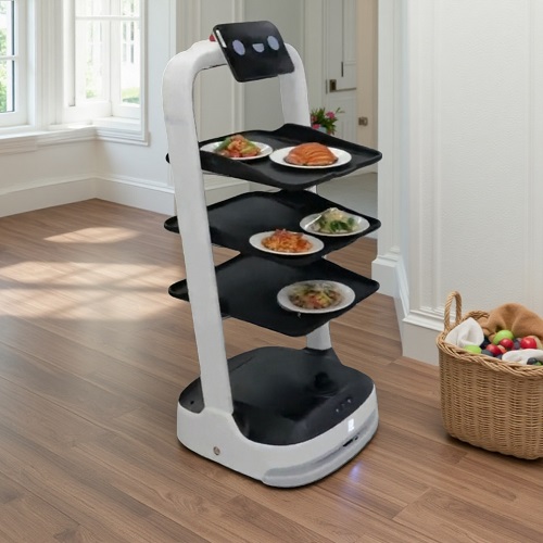 金华义乌出租智能送餐服务机器人