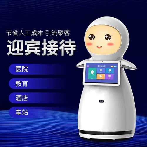雪宝迎宾机器人 接待引领宣传讲解
