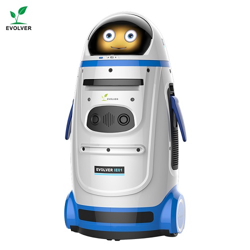 小胖机器人 智能机器人 远程遥控运送物品 商务迎宾接待