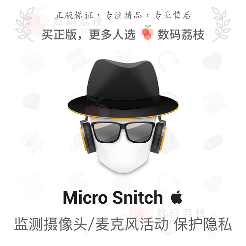 Micro Snitch 摄像头/麦克风防监控工具