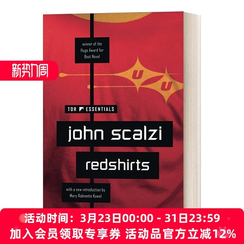 正版书籍 红衫 英文原版 Redshirts 星际迷航科幻小说