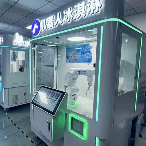 出租出售Ai智能无人自助冰淇淋冰激凌机