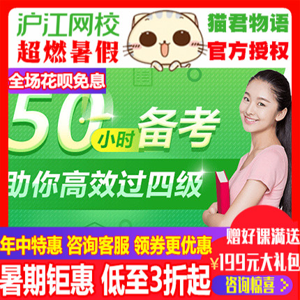 CET考试大学英语四级六级备考网课网络视频课