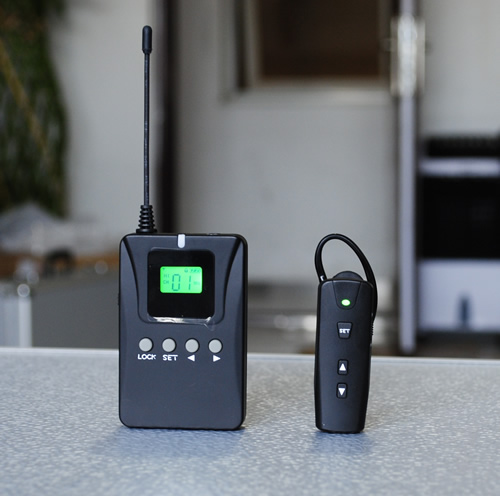 无线导览设备 智能导游机 耳挂蓝牙接收器