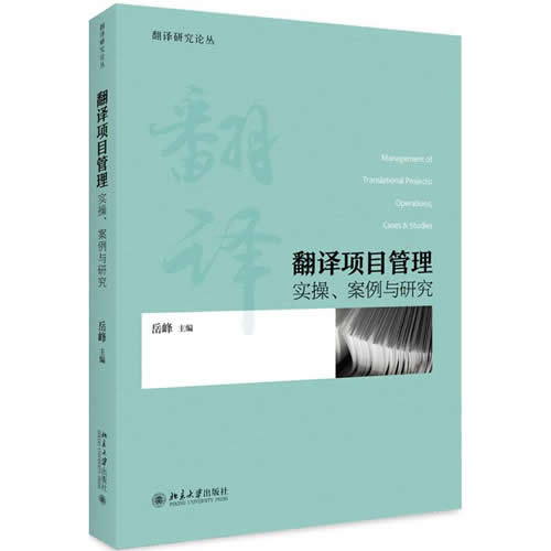 翻译项目管理实操案例与研究：岳峰 著