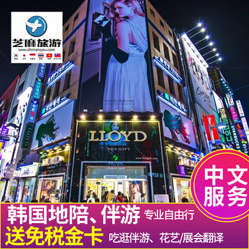 韩国自由行商务翻译医疗游地陪旅游 
