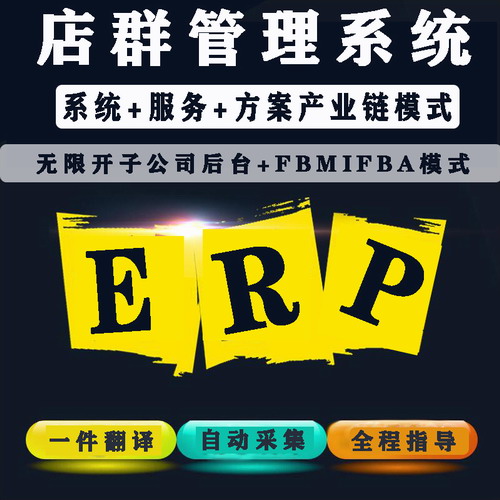 跨境电商亚马逊erp翻译采集上货软件