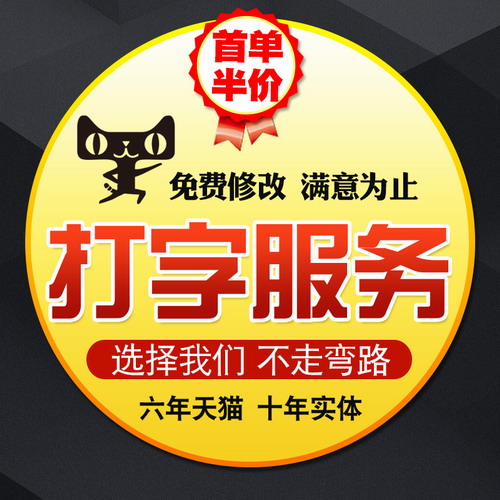 打字服务excel制作表格VBA代做文字录入