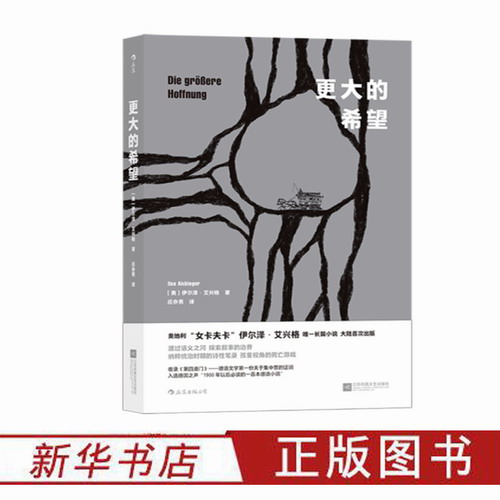 【正版包邮】更大的希望 伊尔泽艾兴格成名作 奥地利文学