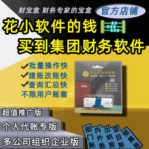 多公司财务软件 财税咨询个人记账代账