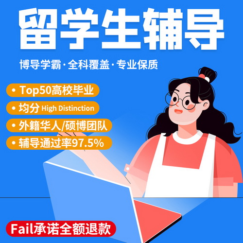 留学生作业 商科 语言文学 计算机 辅导