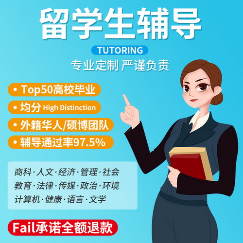 留学生辅导 英文写作 商科人文 计算机作业