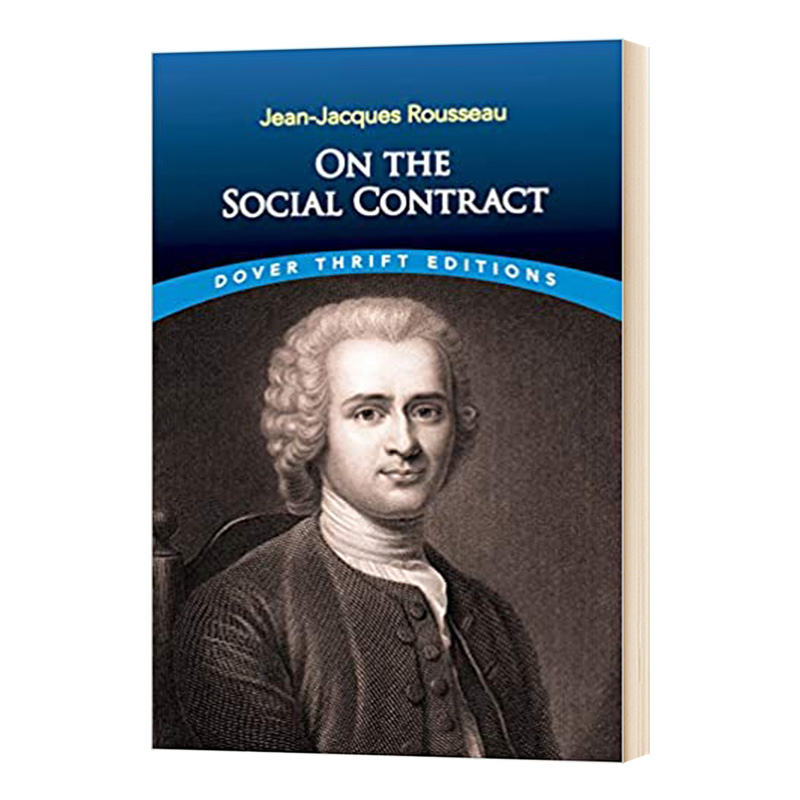  卢梭：社会契约论 英文原版 Rousseau-On the Social Contract 