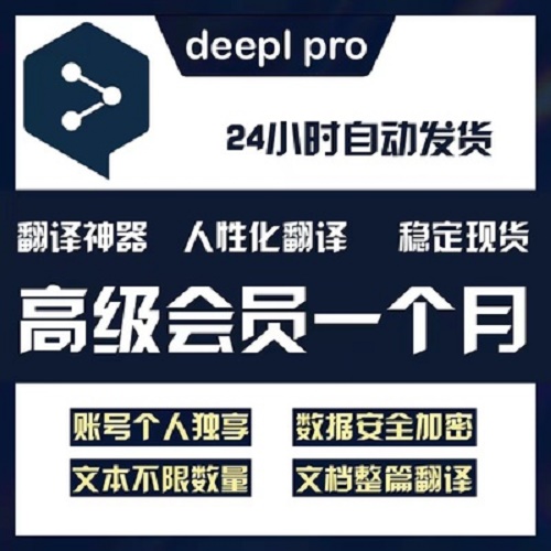DeepL Pro专业版翻译  翻译外文献软件