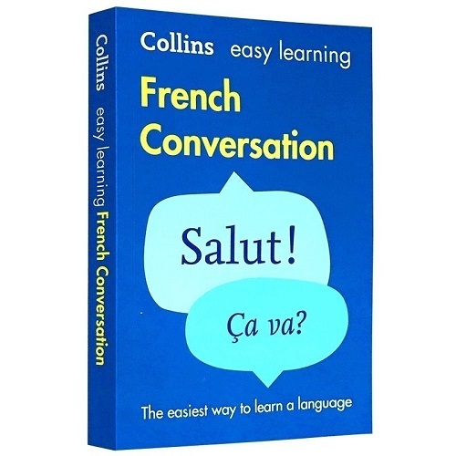 柯林斯轻松学法语口语会话字典 英文原版词典