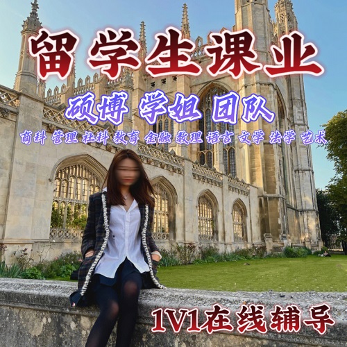 留学生课程考试辅导 作业商科 经济管理