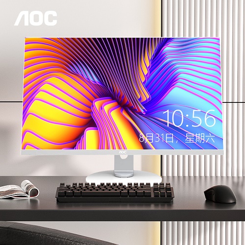 AOC 27英寸925一体机电脑 台式酷睿i3家用i7办公学习网课高配