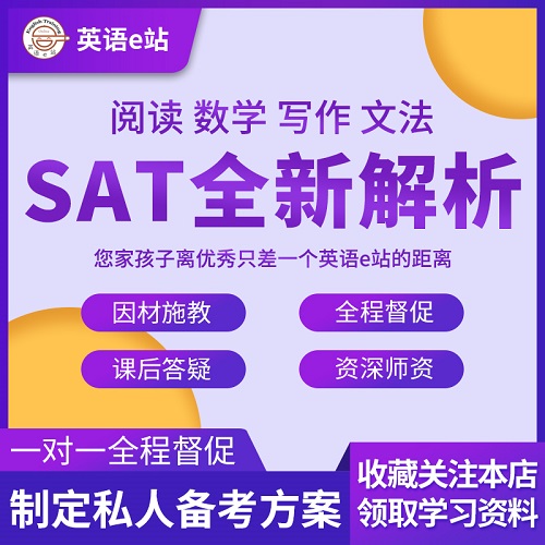 SAT在线培训一对一 文法写作阅读