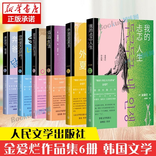 韩国文学小说 金爱烂作品集6册 