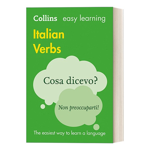 英文原版 柯林斯轻松学意大利语动词 第三版