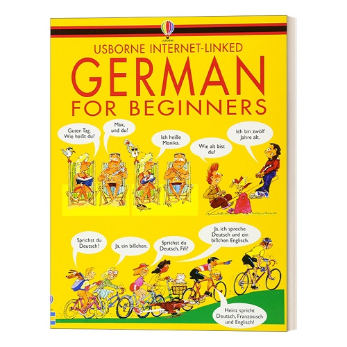 英文原版 German for Beginners 德语初学者