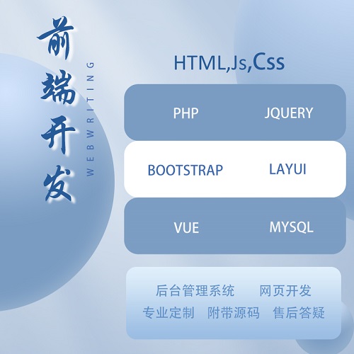 web代做 vue网页 js程序react php