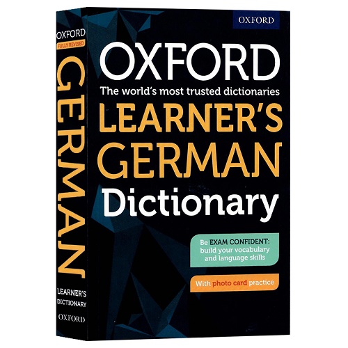 牛津精品德语学习词典 进口原版 英语德语双解