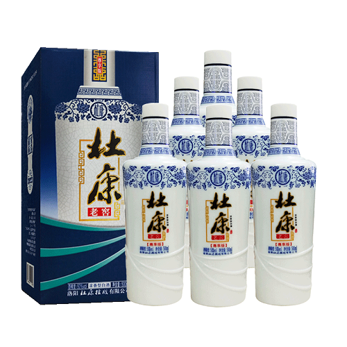 杜康酒 白酒老窖尊享50度500mL*6瓶